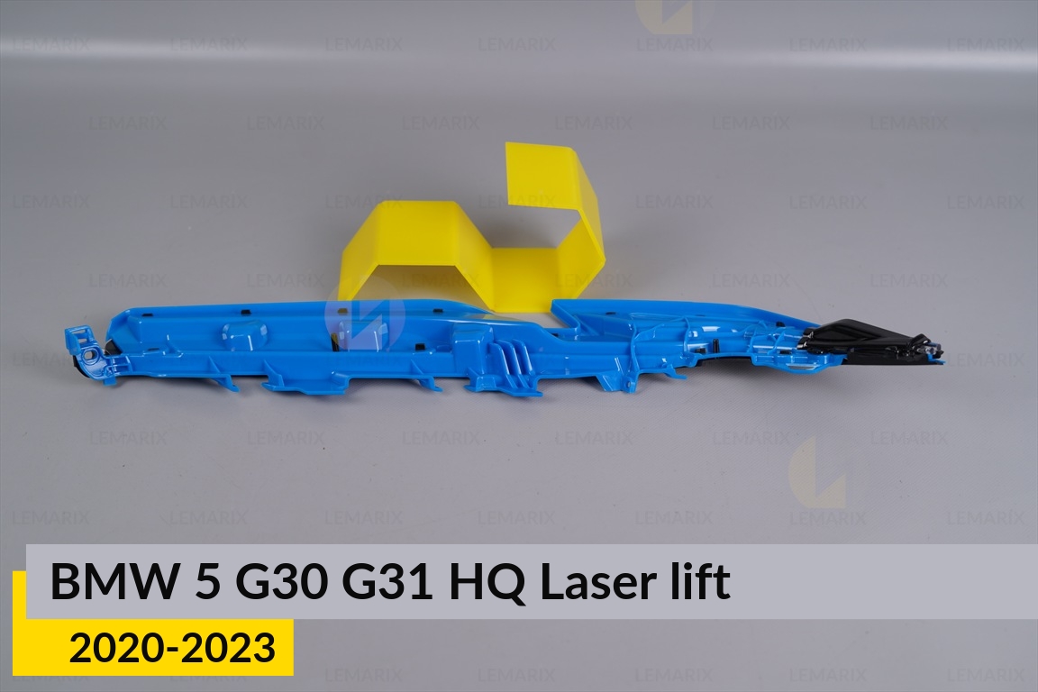 Декоративна маска верхня BMW 5 G30 G31 HQ Laser (2020-2023) рест ліва