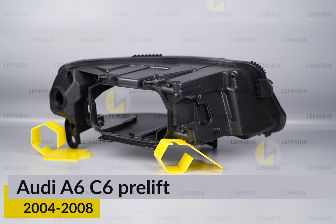 Корпус фари Audi A6 C6 (2004-2008) дорест лівий