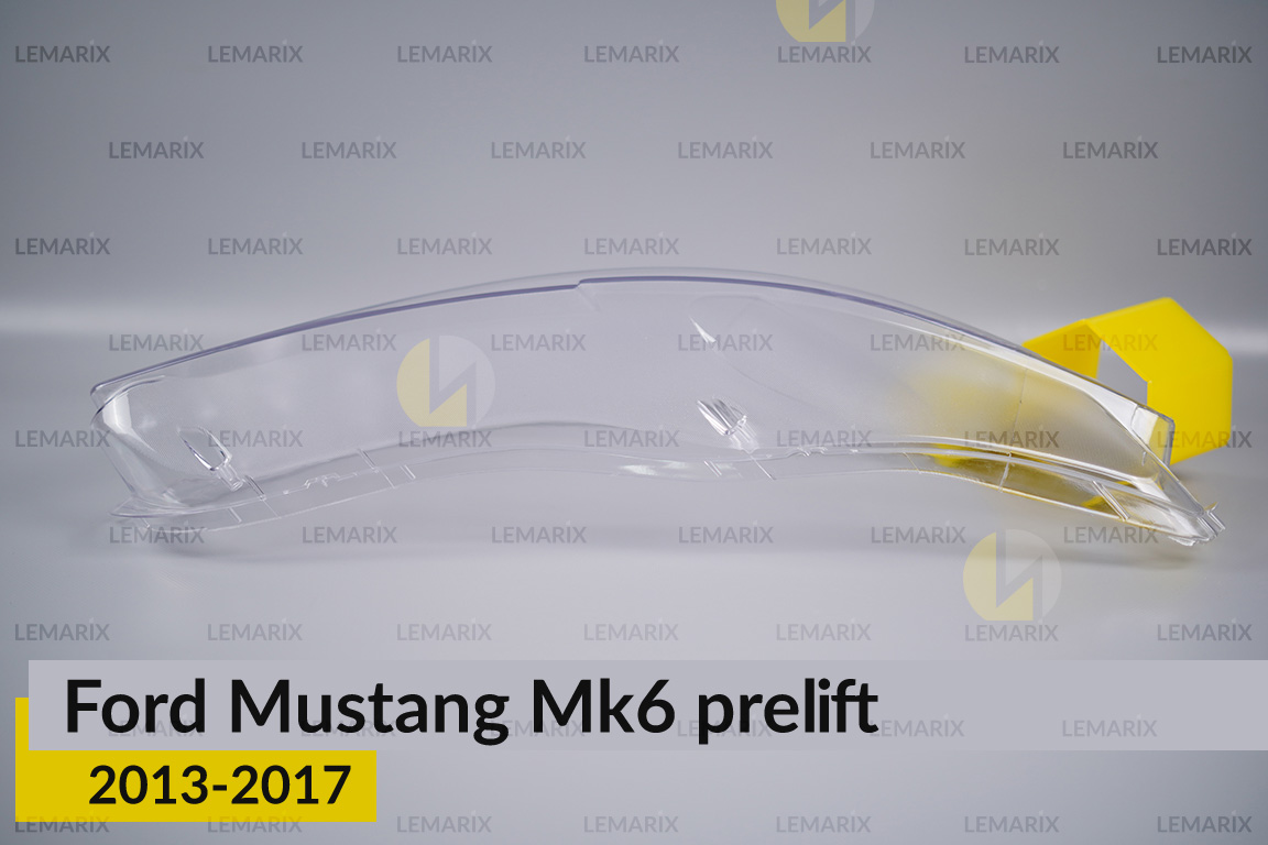 Скло фари Ford Mustang Mk6 (2013-2017) дорест праве