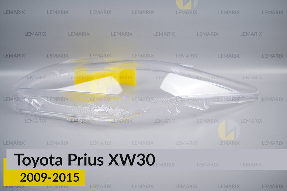 Скло фари Toyota Prius XW30 (2009-2015) ліве