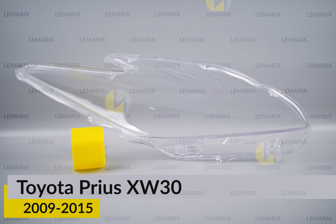 Скло фари Toyota Prius XW30 (2009-2015) ліве