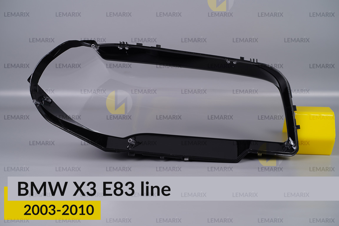 Скло фари BMW X3 E83 (2003-2010) полоска ліве