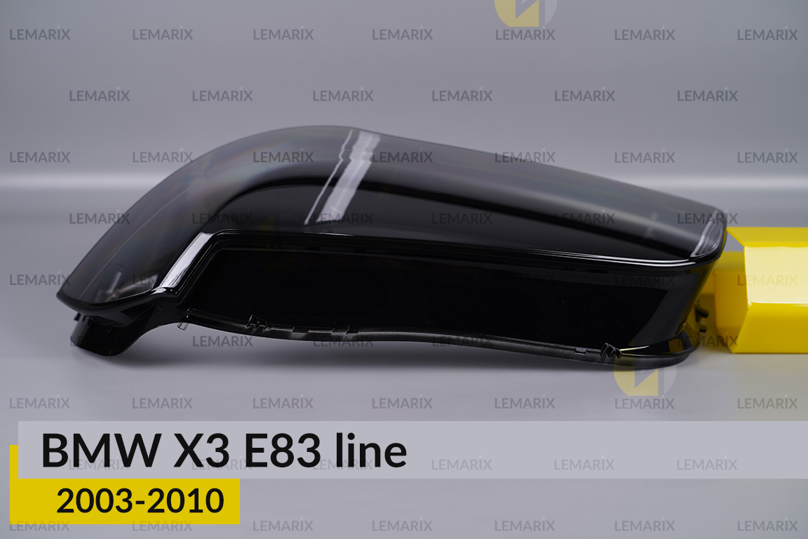 Скло фари BMW X3 E83 (2003-2010) полоска ліве