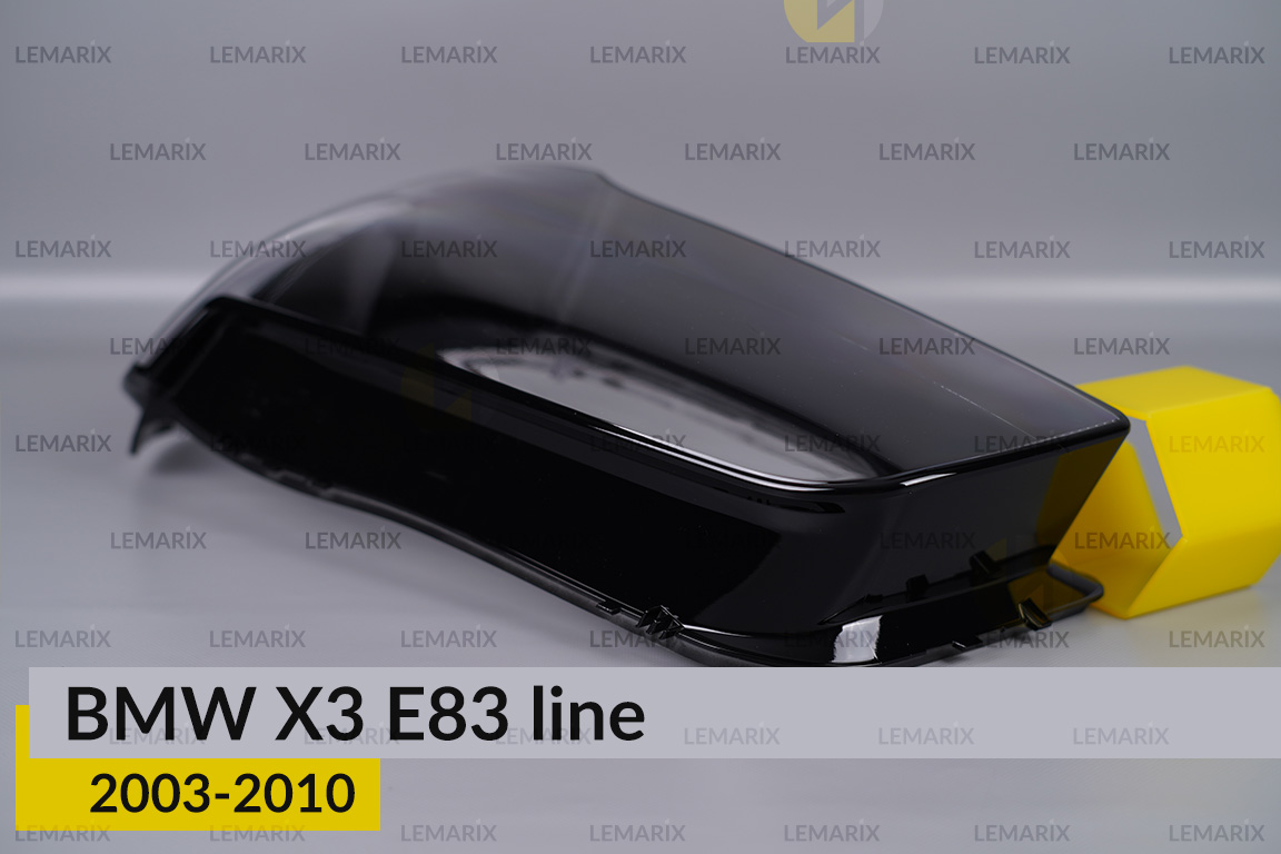 Скло фари BMW X3 E83 (2003-2010) полоска ліве