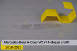Декоративний абажур фари нижній Mercedes-Benz A-Class W177 Halogen (2018-2023) дорест лівий