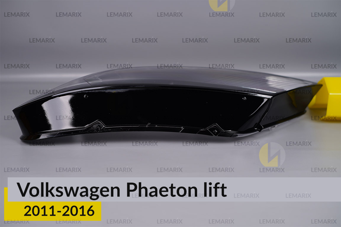 Скло фари VW Volkswagen Phaeton (2011-2016) рест ліве