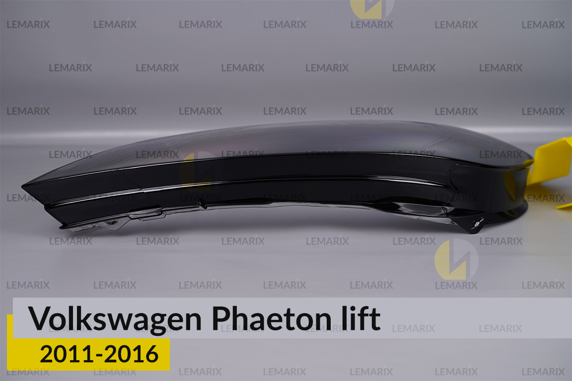 Скло фари VW Volkswagen Phaeton (2011-2016) рест ліве