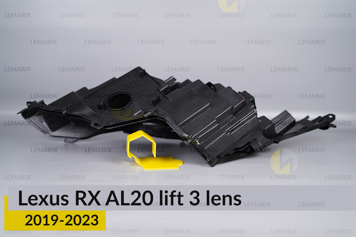 Корпус фари Lexus RX AL20 3 лінзи (2019-2023) рест правий