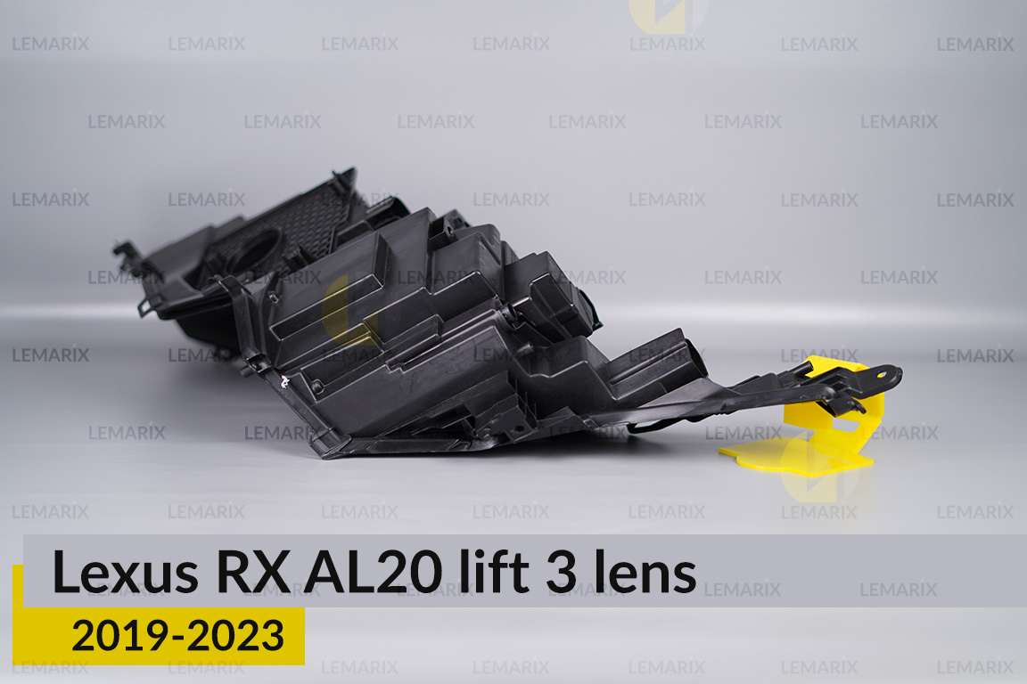 Корпус фари Lexus RX AL20 3 лінзи (2019-2023) рест правий