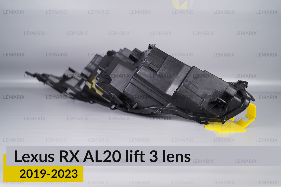 Корпус фари Lexus RX AL20 3 лінзи (2019-2023) рест правий