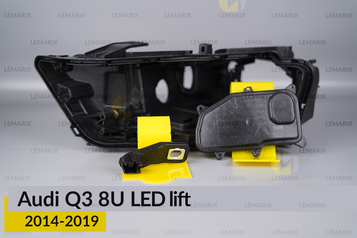 Сервісний комплект корпуса фар Audi Q3 8U LED (2014-2019) рест лівий