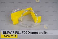 Кольцо световод фары BMW 7 F01 F02 Xenon (2008-2012) дорест большое внешнее angel eyes левое