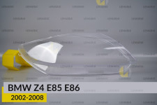 Скло фари BMW Z4 E85 E86 (2002-2008) праве