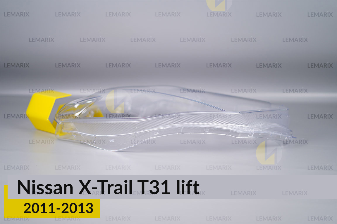 Скло фари Nissan X-Trail T31 (2011-2013) рест ліве