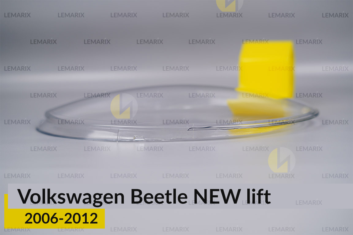 Скло фари VW Volkswagen Beetle NEW (2006-2012) рест ліве