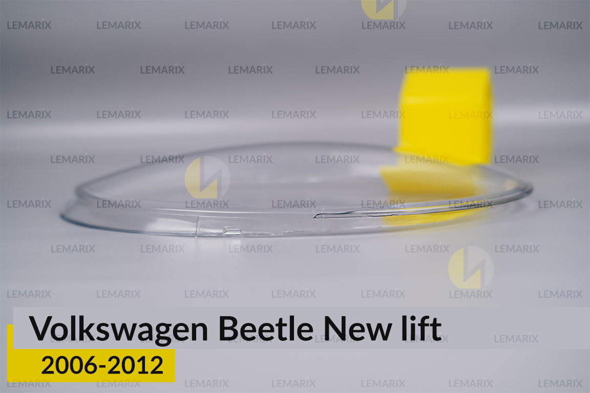 Скло фари VW Volkswagen Beetle NEW (2006-2012) рест ліве