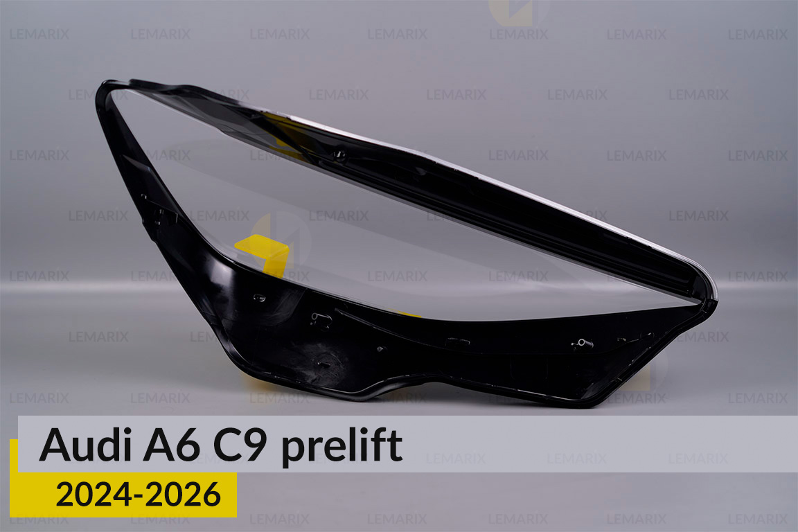 Скло фари Audi A6 C9 (2024-2026) дорест ліве