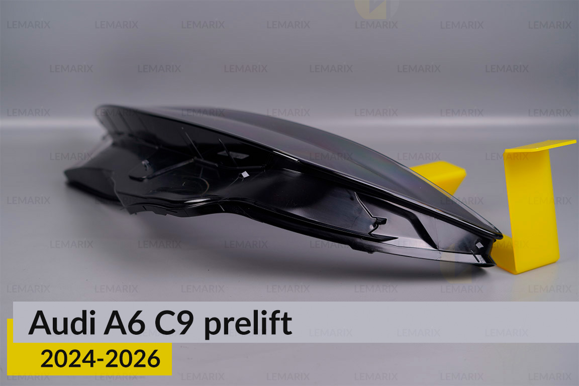 Скло фари Audi A6 C9 (2024-2026) дорест ліве