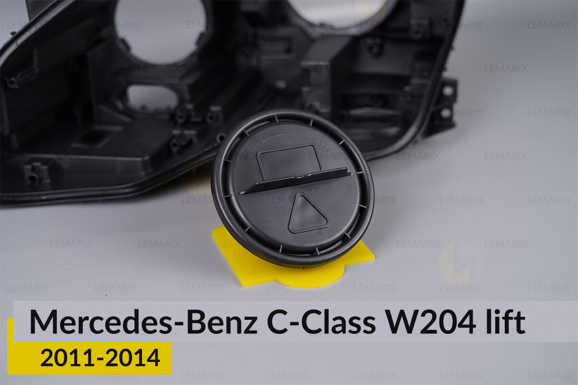 Кришка ковпак заглушка фари Mercedes-Benz C-Class W204 (2011-2014) рест велика ліва/права