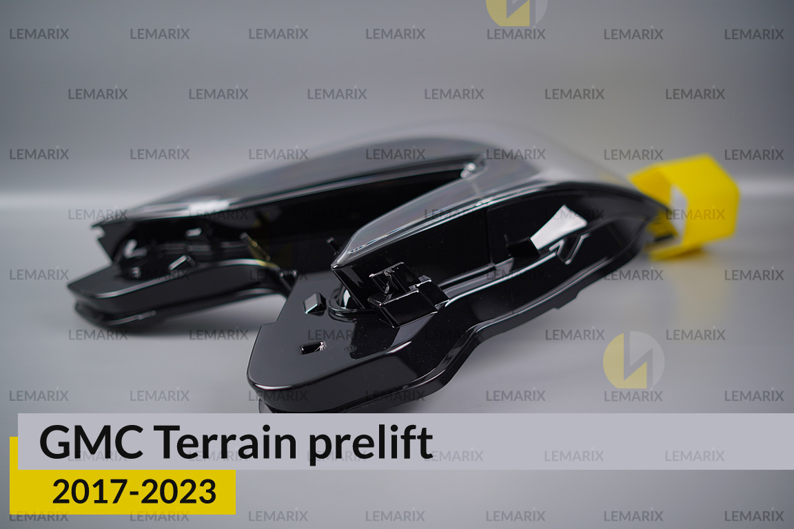 Скло фари GMC Terrain (2017-2023) дорест ліве