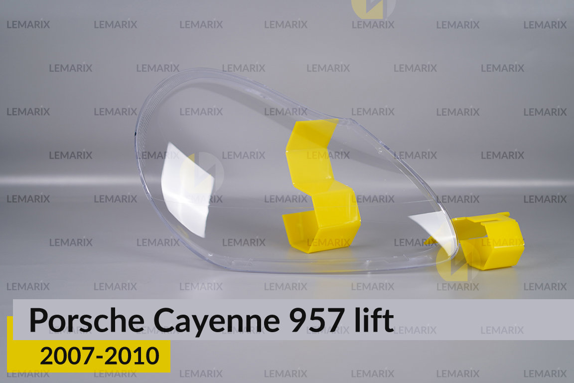 Скло фари Porsche Cayenne 957 (2007-2010) рест праве