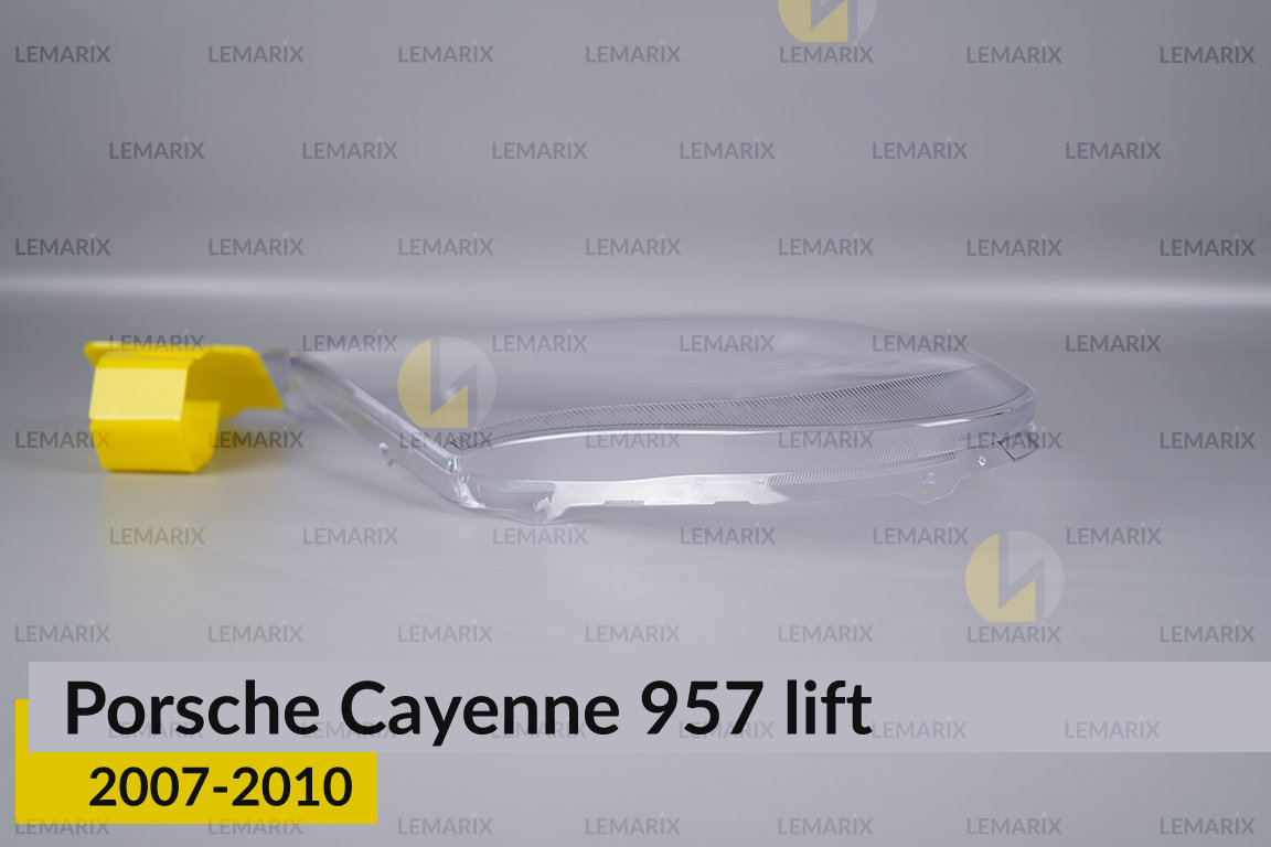 Скло фари Porsche Cayenne 957 (2007-2010) рест праве