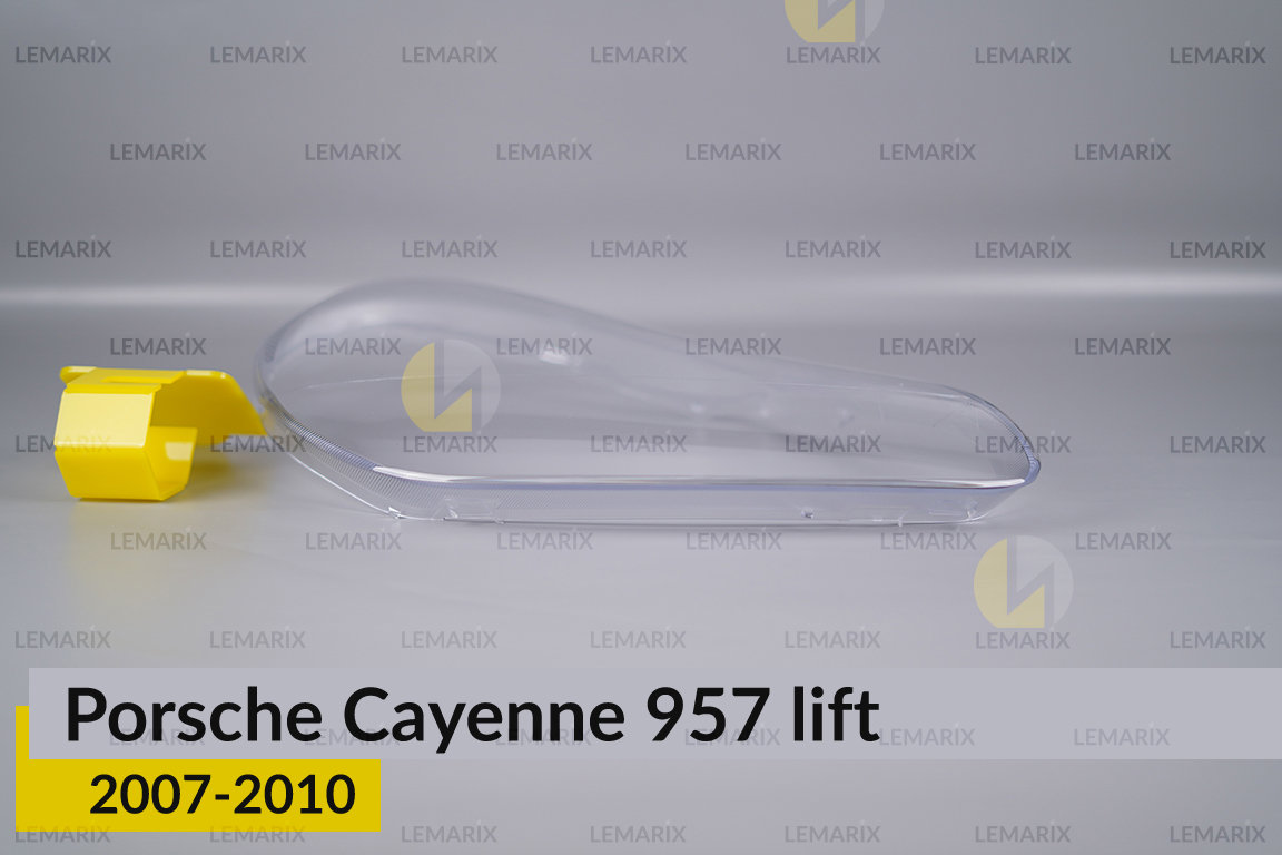 Скло фари Porsche Cayenne 957 (2007-2010) рест праве