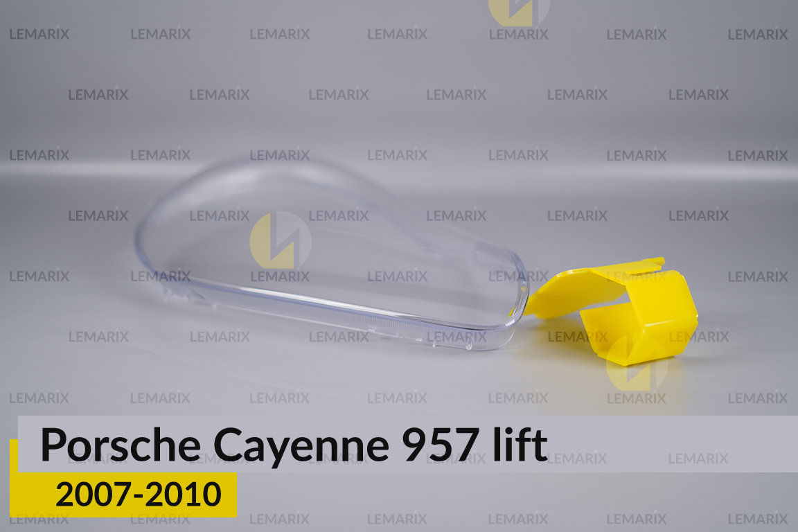 Скло фари Porsche Cayenne 957 (2007-2010) рест праве