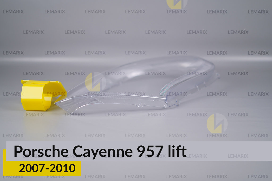 Скло фари Porsche Cayenne 957 (2007-2010) рест праве