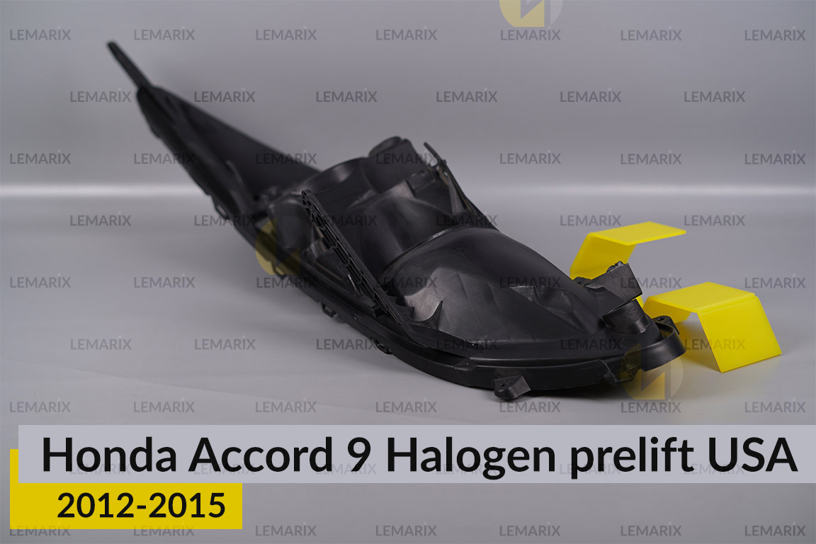 Корпус фари Honda Accord 9 Halogen USA (2012-2015) дорест правий
