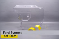 Скло фари Ford Everest (2021-2025) ліве