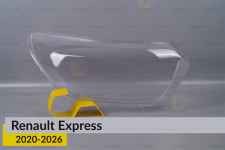 Скло фари Renault Express (2020-2026) праве