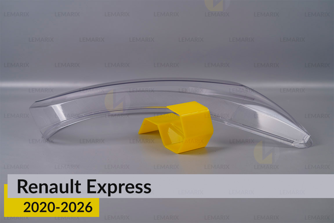 Скло фари Renault Express (2020-2026) праве