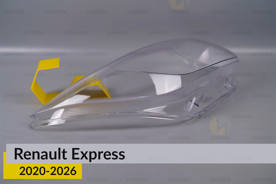 Скло фари Renault Express (2020-2026) праве