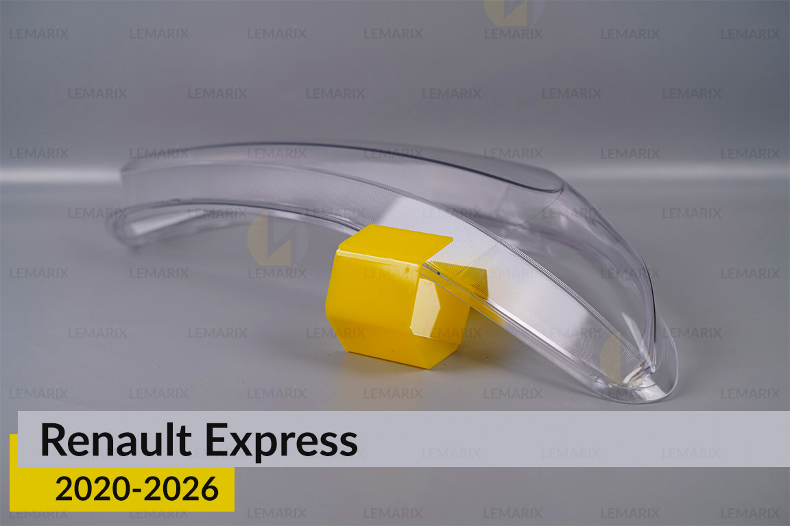 Скло фари Renault Express (2020-2026) праве