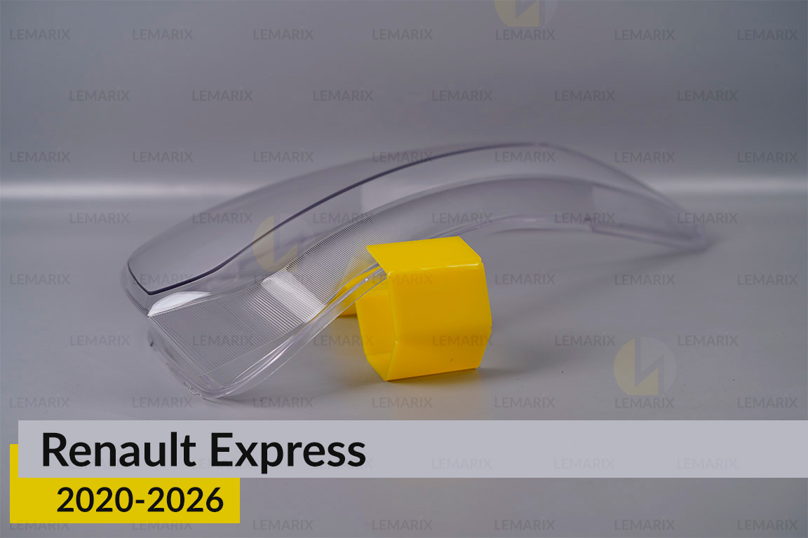 Скло фари Renault Express (2020-2026) праве