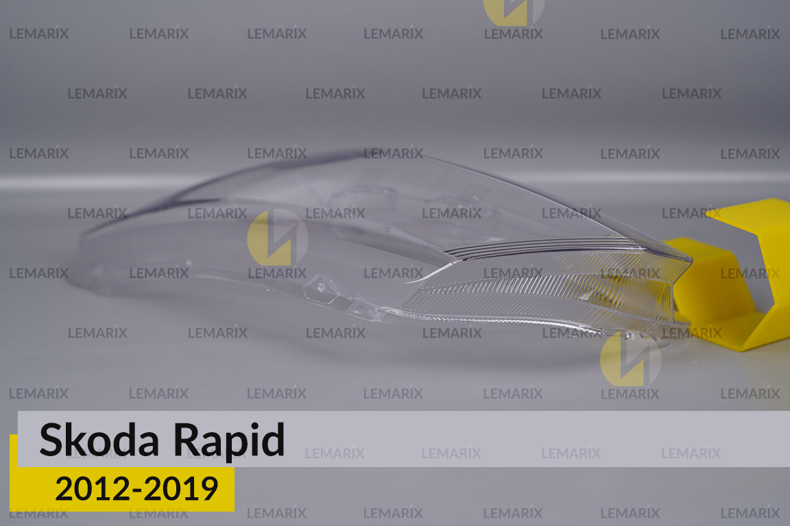 Скло фари Skoda Rapid (2012-2019) ліве