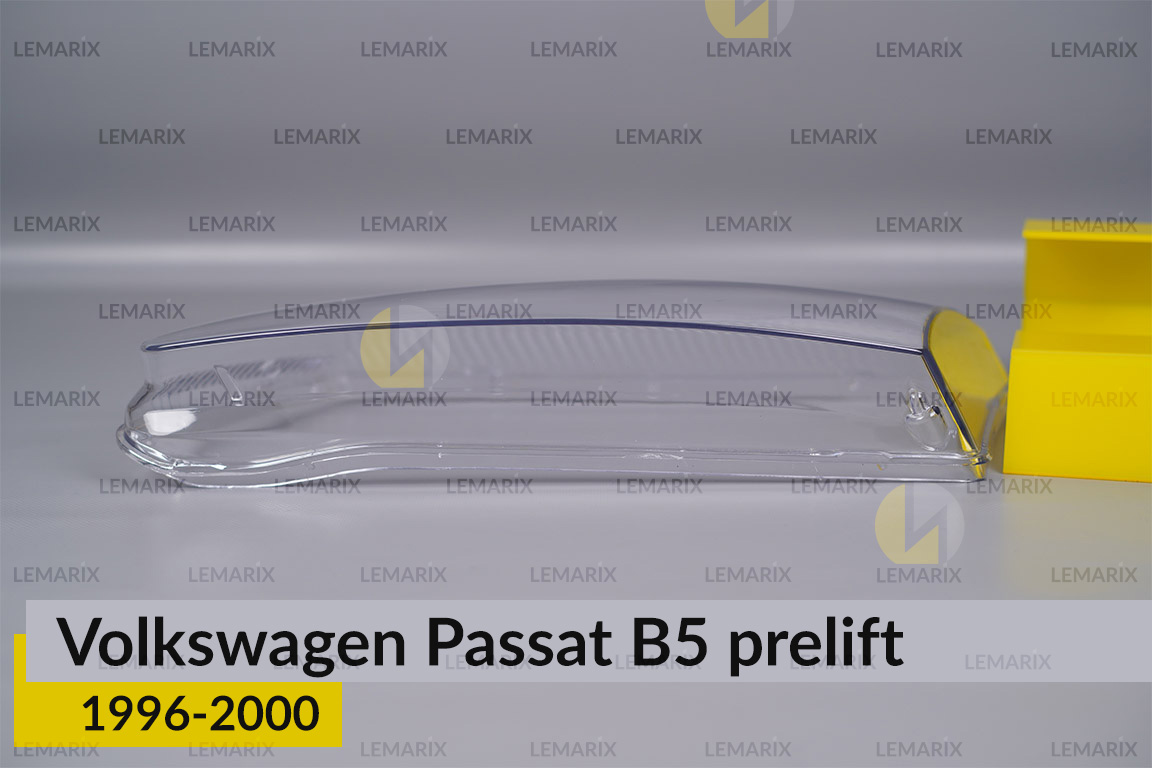 Скло фари VW Volkswagen Passat B5 (1996-2000) дорест ліве