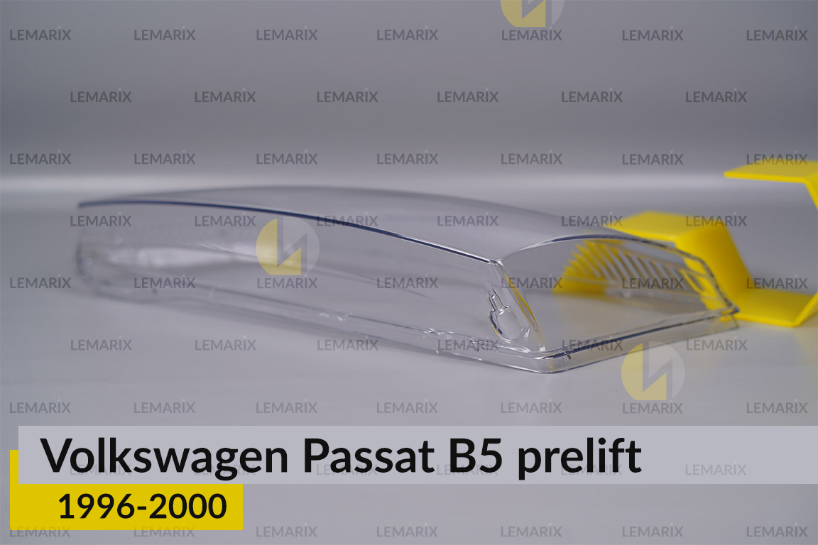 Скло фари VW Volkswagen Passat B5 (1996-2000) дорест ліве