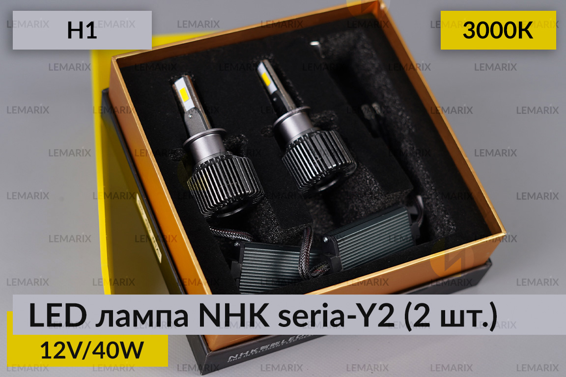 LED лампа NHK seria-Y2 H1 40W 3000K (2 шт.)