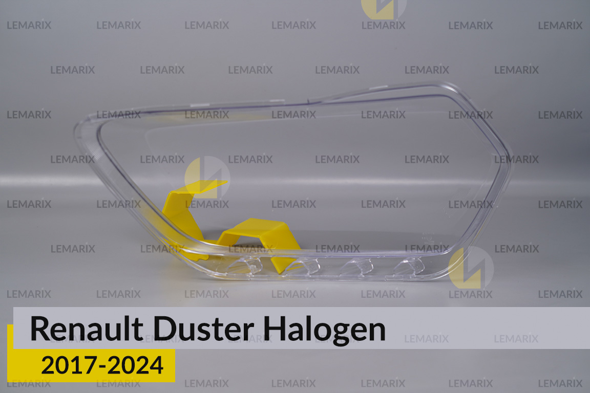 Скло фари Renault Duster Halogen (2017-2024) ліве