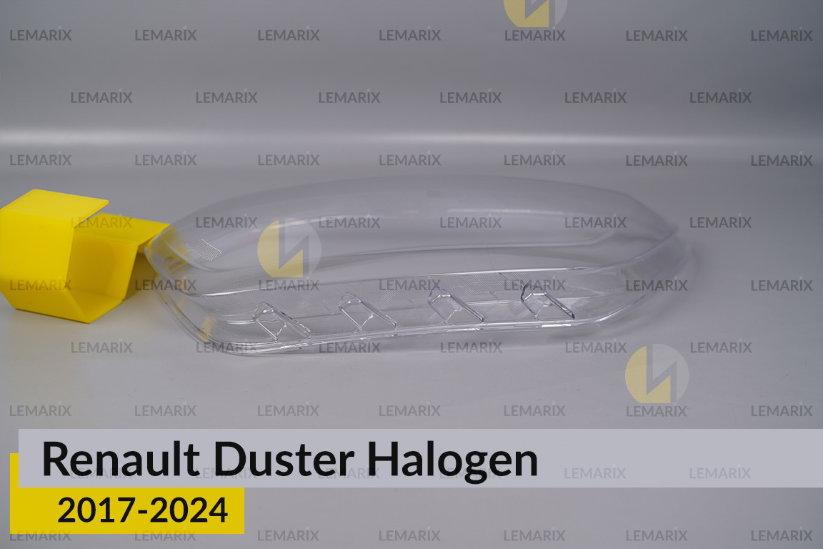 Скло фари Renault Duster Halogen (2017-2024) ліве