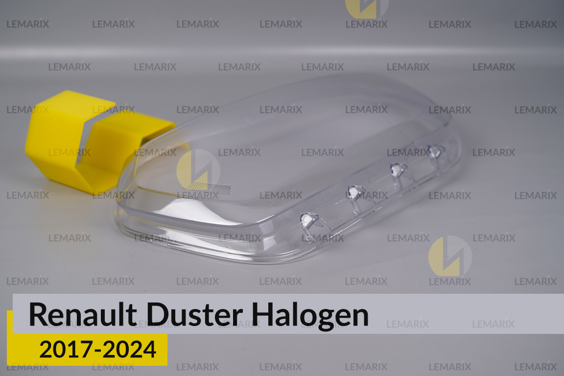 Скло фари Renault Duster Halogen (2017-2024) ліве