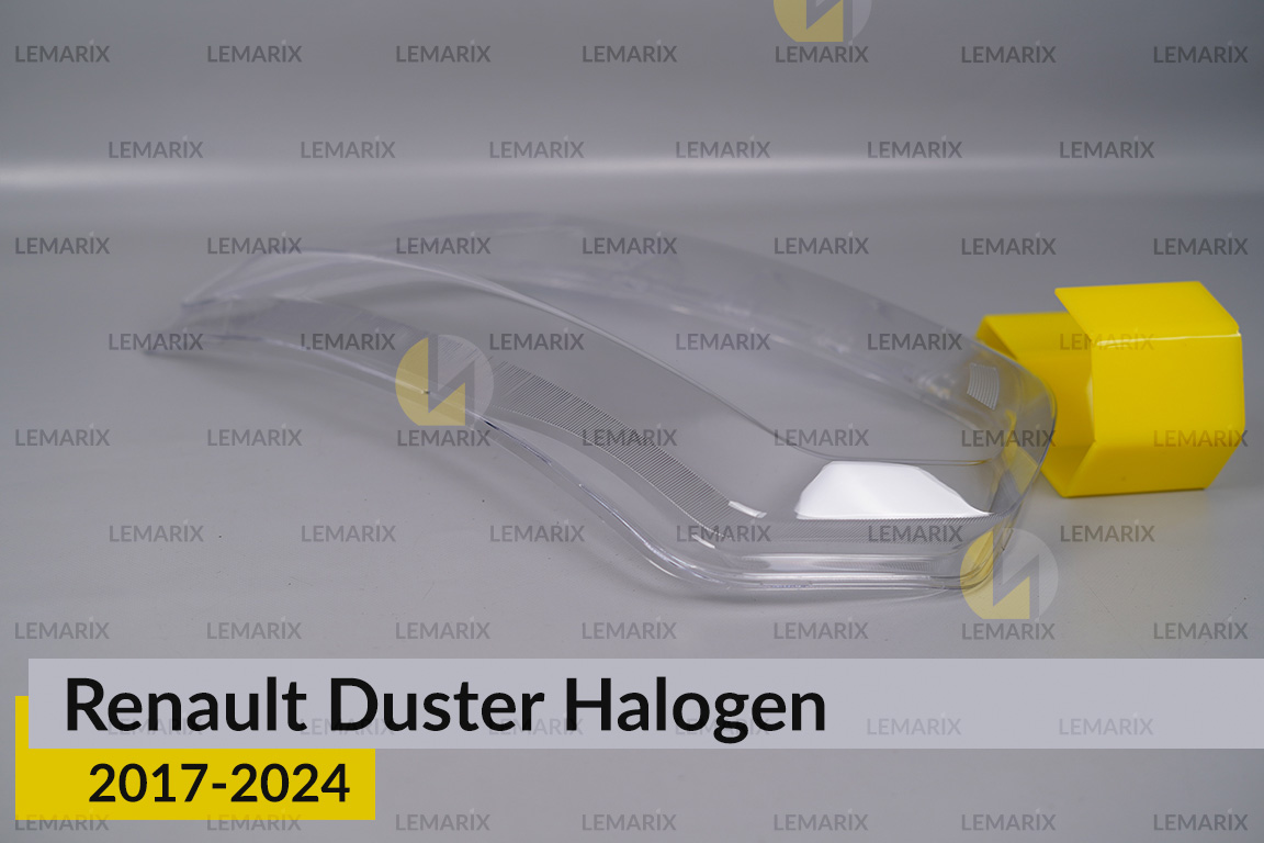 Скло фари Renault Duster Halogen (2017-2024) ліве
