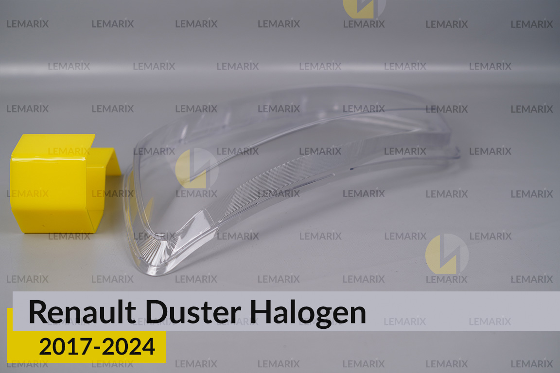 Скло фари Renault Duster Halogen (2017-2024) ліве