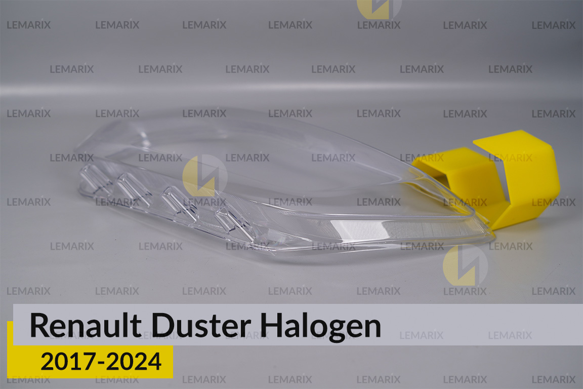 Скло фари Renault Duster Halogen (2017-2024) ліве