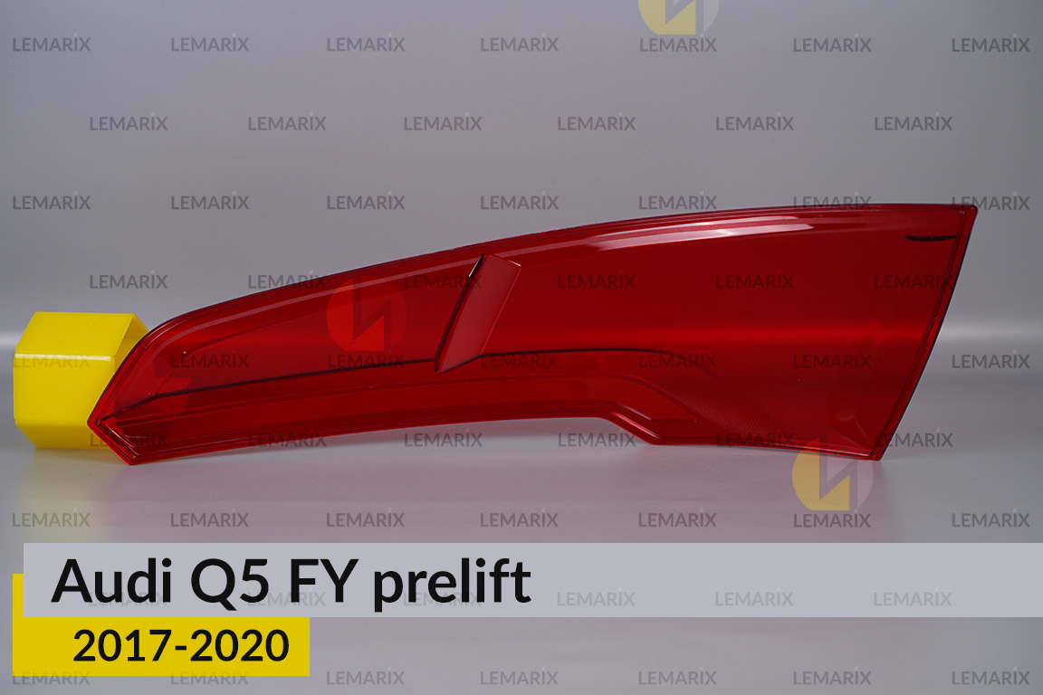 Скло заднього ліхтаря Audi Q5 FY (2017-2020) дорест ліве