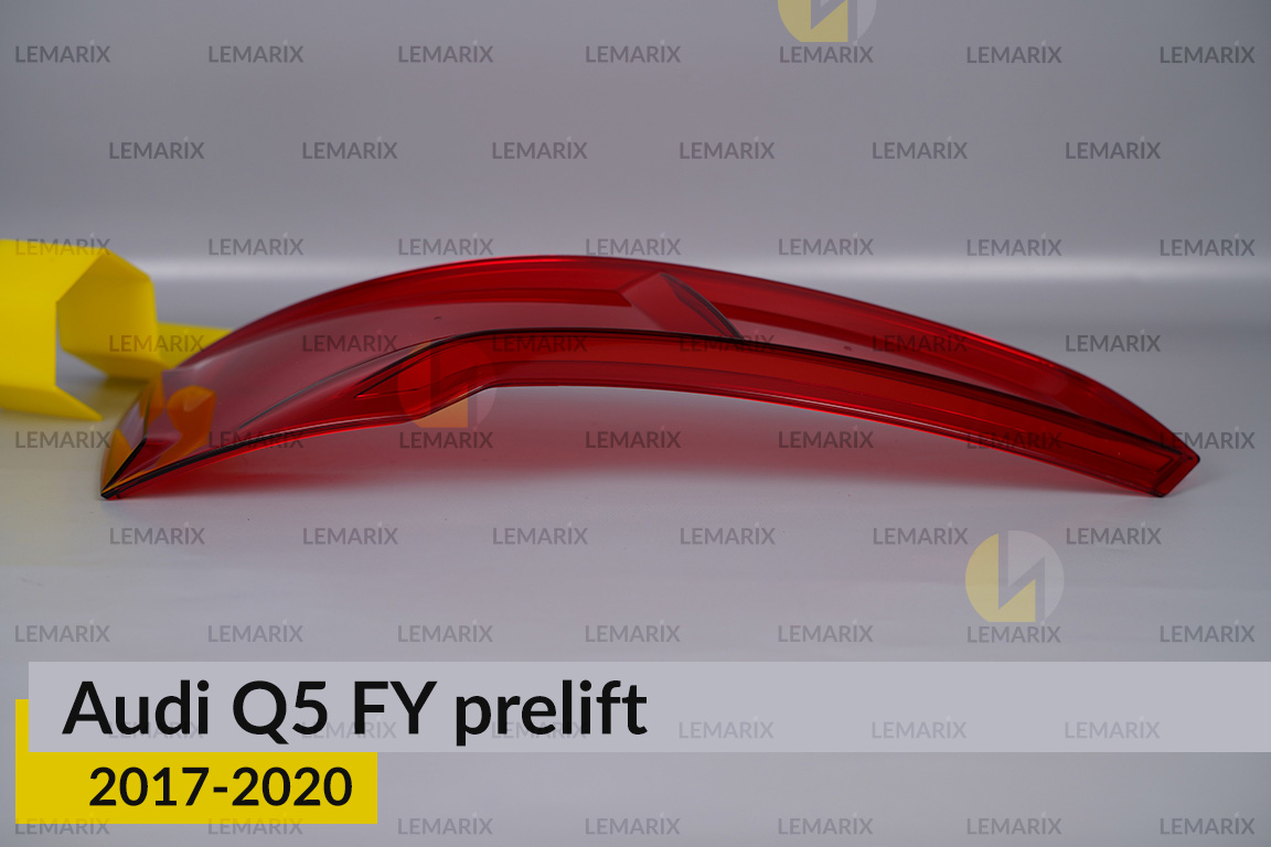 Скло заднього ліхтаря Audi Q5 FY (2017-2020) дорест ліве