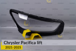 Скло фари Chrysler Pacifica (2021-2025) рест праве