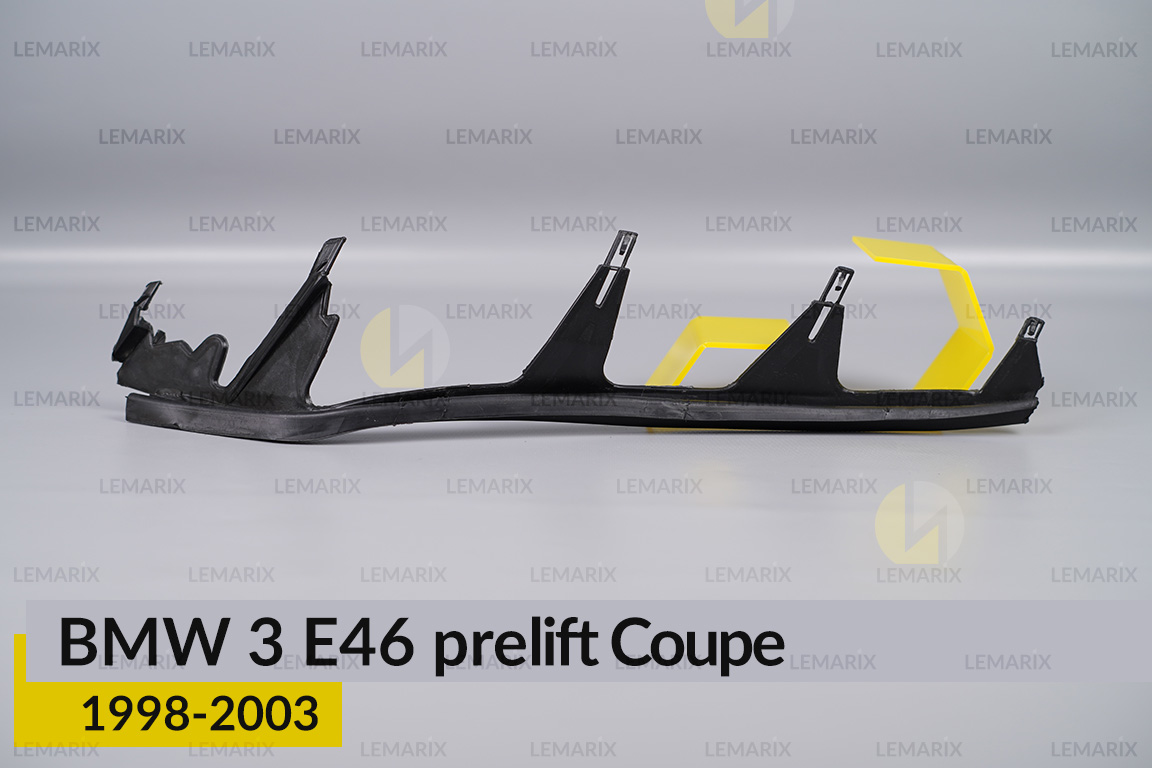 Захисна планка резинова на фару BMW 3 E46 Coupe (1998-2003) дорест ліва